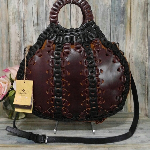 patricia nash chain link purse